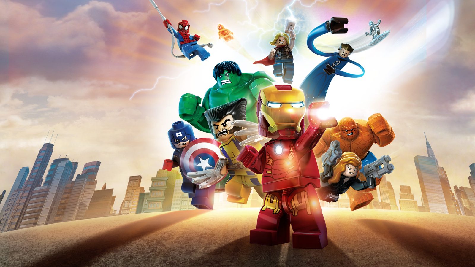 LEGO Marvel Super Heroes key art
